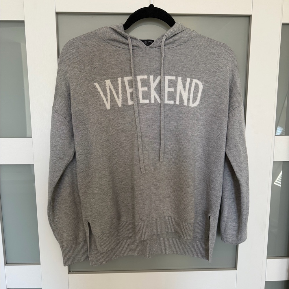 Rachel Zoe Light Gray Knit Sweater